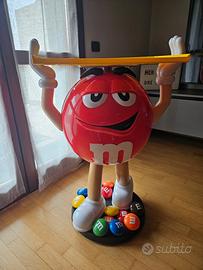 Espositore m&m's  Gigante Rosso, perfetto 