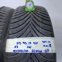 Gomme usate invernali varie 215 45 17 80%