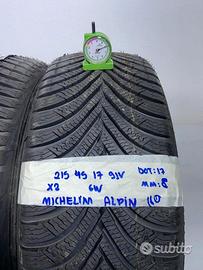 Gomme usate invernali varie 215 45 17 80%