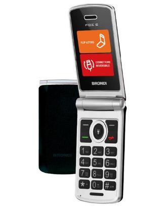 BRONDI FOX S TELEFONO CELLULARE DUAL SIM FLIP DISP