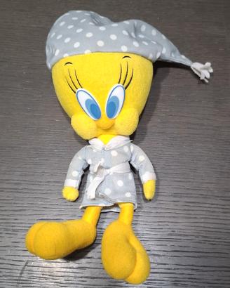 Peluche Titti in pigiama vestaglia Looney Tunes 27