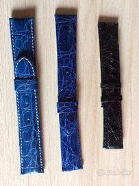 Cinturini originali Lorenz pelle di coccodrillo