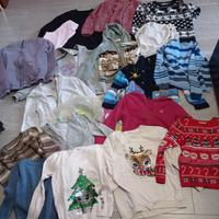 Stock lotto abbigliamento dai 6 ai 10 anni natale