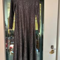 VESTITO IN LAME' ARGENTATO