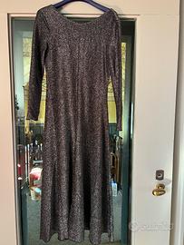 VESTITO IN LAME' ARGENTATO