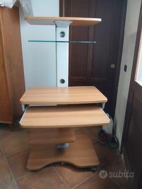 Carrello porta PC  Portacompiuter Lemca