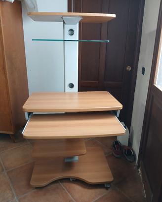 Carrello porta PC  Portacompiuter Lemca