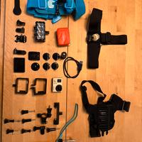 GoPro Hero 3+ White con schermo LCD e accessori