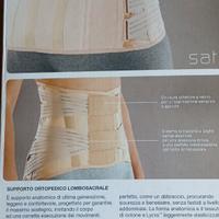 Supporto ortopedico lombosacrale