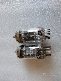 coppia valvole ecc83 12ax7 Philips miniwatt 