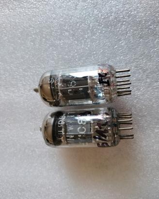 coppia valvole ecc83 12ax7 Philips miniwatt 
