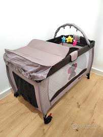 Lettino da viaggio tectake nuovo