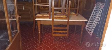 tavolo più 4 sedie
