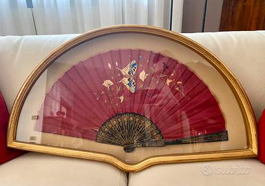 Ventaglio primi ‘900 con teca