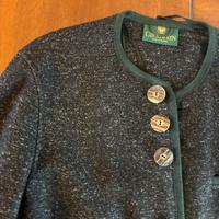 Giaccia Giesswein in lana cotta con bottoni