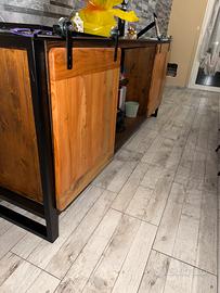 Mobile da sala in legno