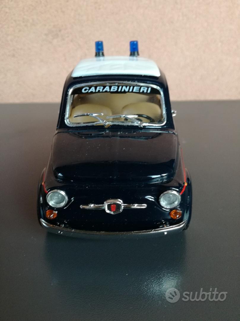 MODELLO AUTO FIAT 500 CARABINIERI 1a SERIE BURAGO - Collezionismo In  vendita a Milano