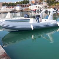 Sacs 590j motore 150 evinrude e carrello satellite