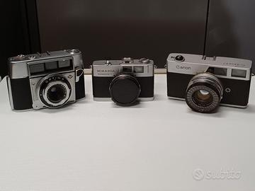 Macchine fotografiche Petri, Canon, Agfa