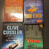 Lotto di 4 libri di Clive Cussler