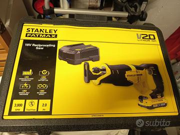 SEGA A GATTUCCIO STANLEY A BATTERIA