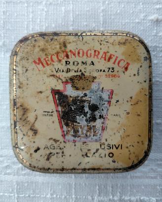 Scatola di Latta Remington Vintage per Nastro 