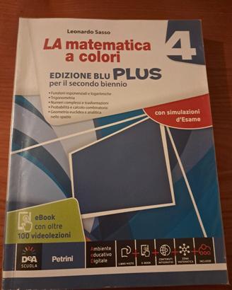 La matematica a colori edizione Blu Plus 4, Sasso
