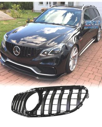 GRIGLIA MERCEDES CLASSE E W212 13-16 LOOK GT NERO 