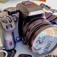 Pentax Ks2 + kit f1.7 50mm, 135mm, 