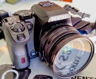 Pentax Ks2 + kit f1.7 50mm, 135mm, 