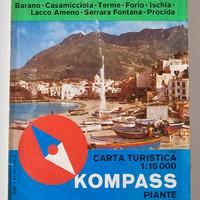 Isole d'Ischia e Procida - Cartina Kompass