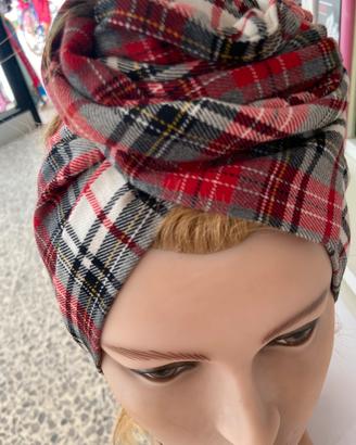 Fascia africana in morbido tartan di lana