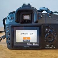 Fotocamera reflex Sony Alpha DSLR-A200 - Nero