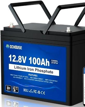 BATTERIA LITIO 100HA