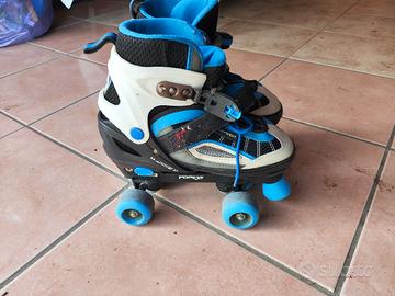 Pattini a rotelle taglia da 34 a 37