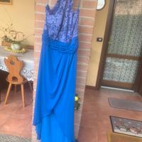 Abito blu elettrico tg XL via condotti