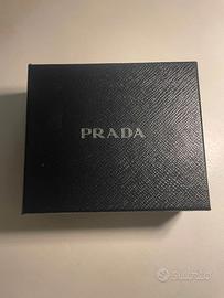 Portafoglio Prada Saffiano Cuir Uomo Pelle Nero