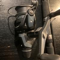 Canna per pesca all’inglese mulinello