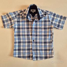 Camicia bambino mezze maniche Lacoste 116 - 6 anni