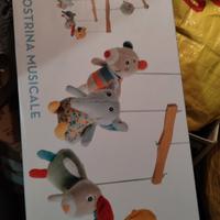 Giostrina musicale in legno Città del Sole