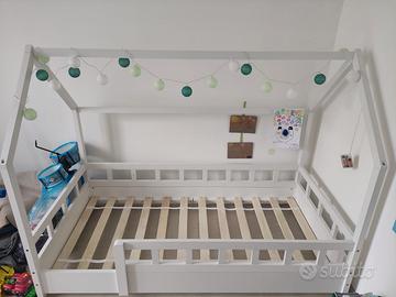 Lettino Montessori 160x80 capanna