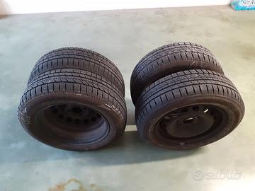 Cerchi Fiat 500 R14 + Gomme Invernali