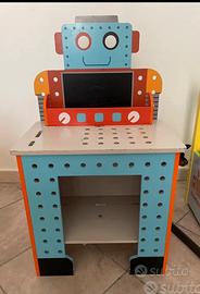 Banco da lavoro attrezzi meccanico in legno