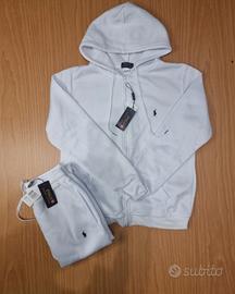 tuta della polo ralph lauren bianca 