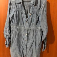 Camicia lunga Tally Weijl celeste