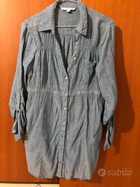 Camicia lunga Tally Weijl celeste