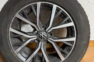 Cerchi in lega Volkswagen da 17 con gomme M+S