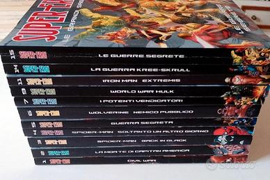Supereroi grandi saghe 11 volumi collezione