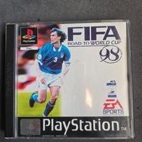 play station 1 Fifa road to world cup 98