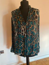 Camicia animalier Pinko